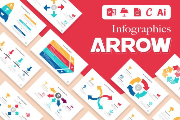 Download Arrow Infographics Templates Layout - Graphic Collection