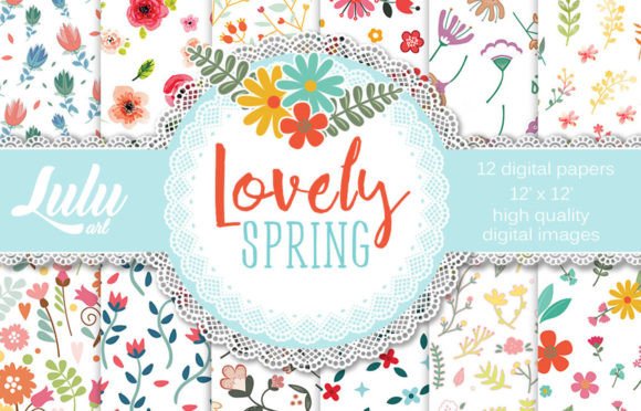 Download Lovely Spring Papers - Spring papers Collection