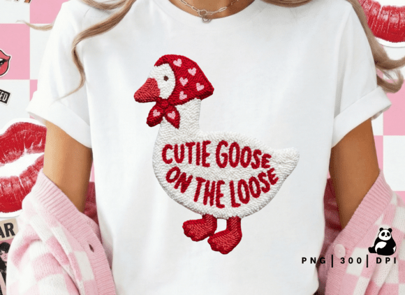 Download Valentines Goose Honk Latch Hook Png - Premium Bundle